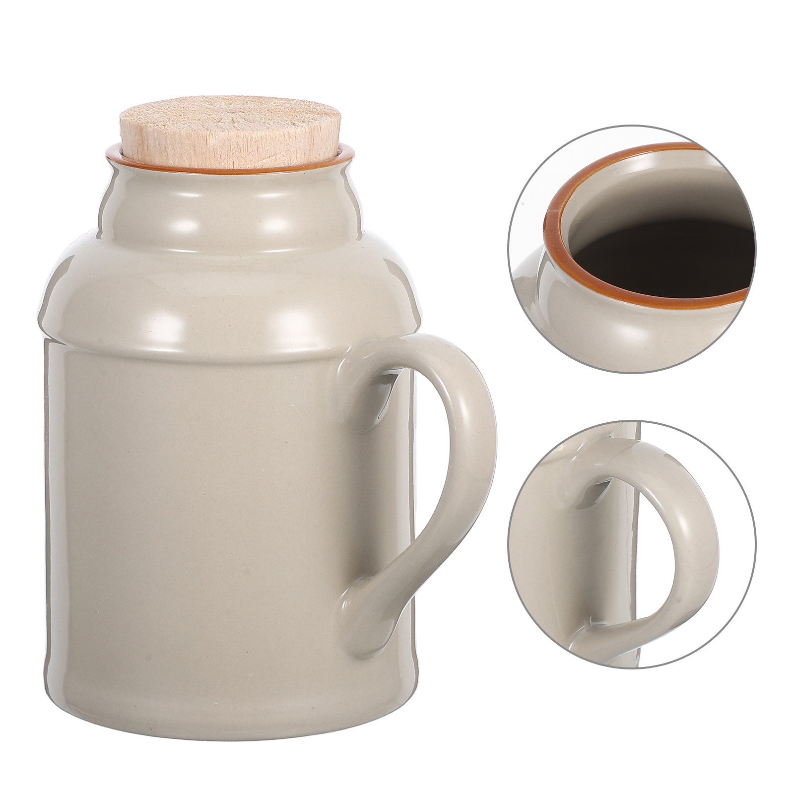 Coffee Tea Uses - Tetera Decorativa Vintage de Cerámica con
