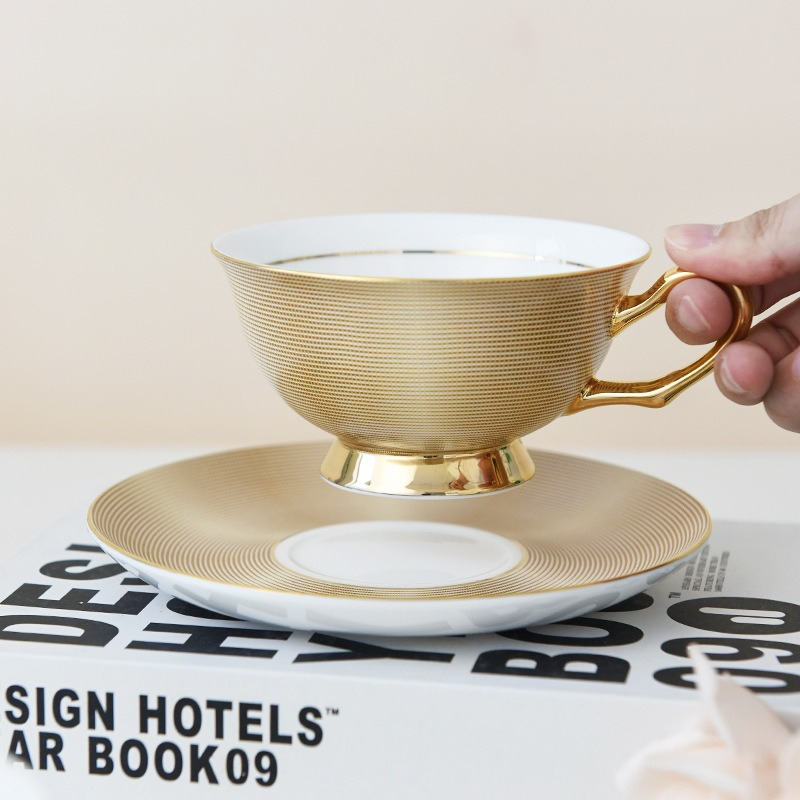 Coffee Tea Box - Juego de tazas de café europeas,