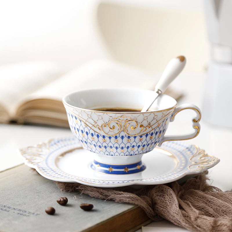 Coffee Tea Spoon - Taza de café de cerámica europea,