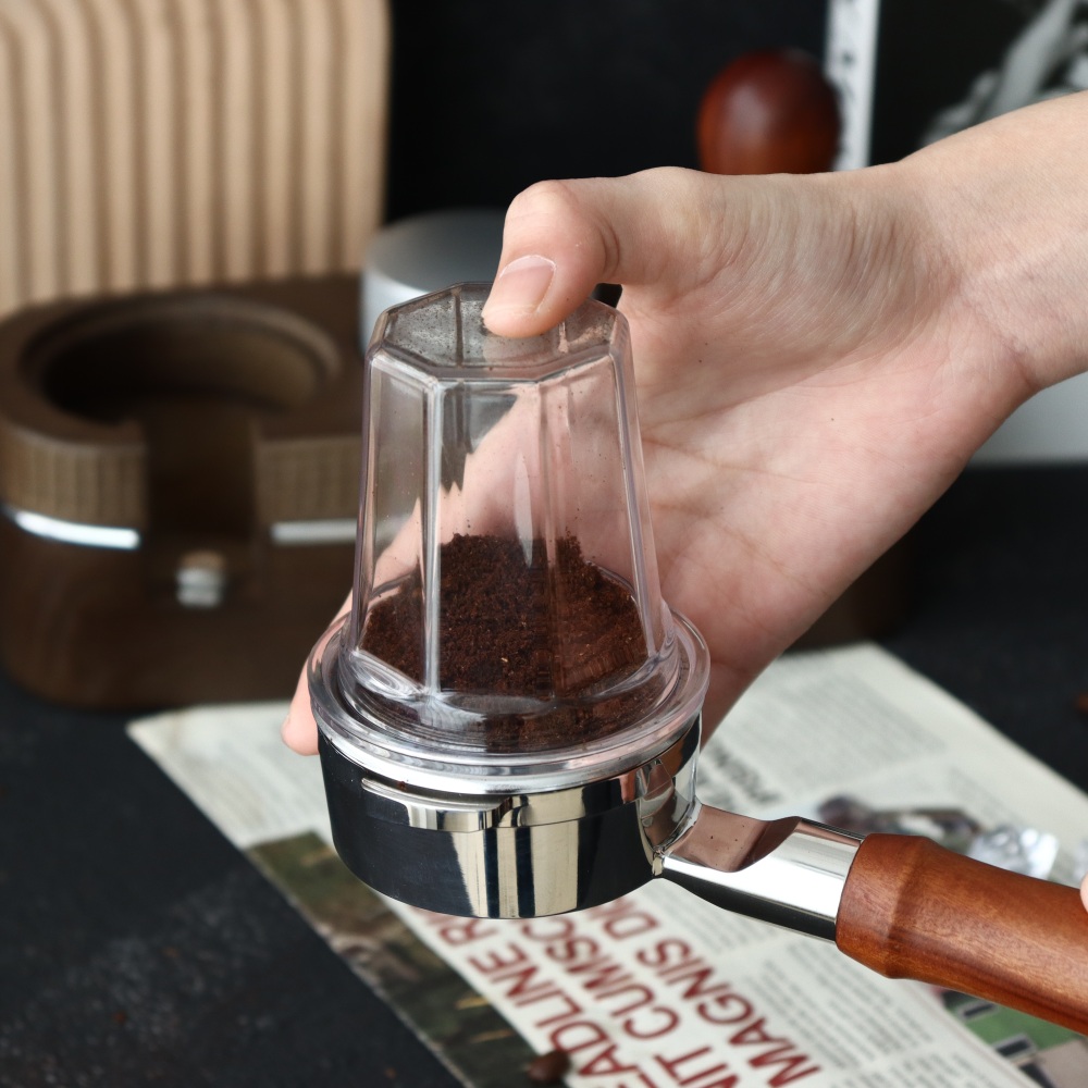 Coffee Tea Bean - Taza dosificadora de 51mm/58mm para máquina