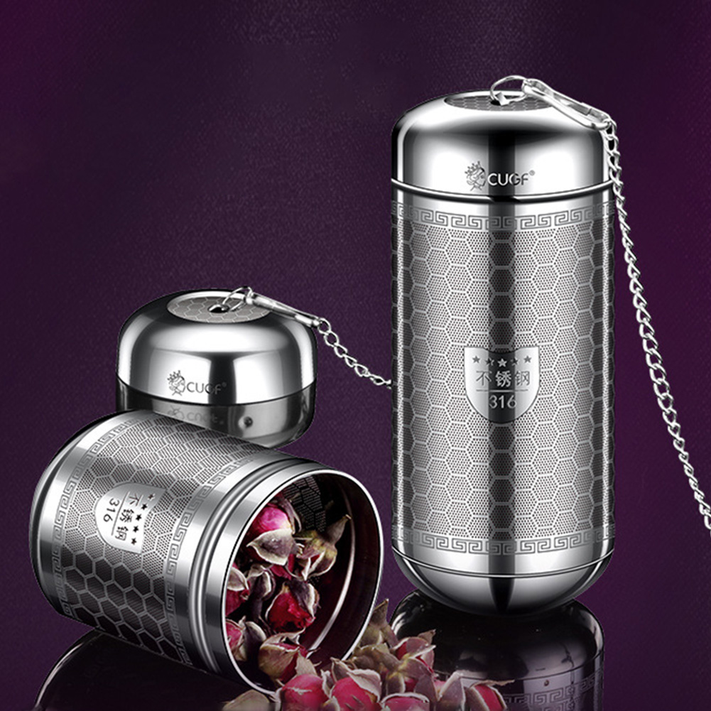 Coffee Tea And Leaf - Infusor de té de acero inoxidable,