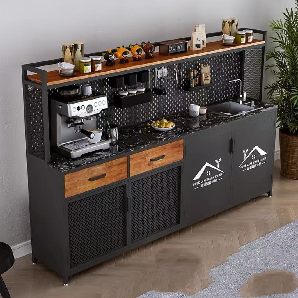 Coffee Tea And Company - Mueble integrado para barra de agua