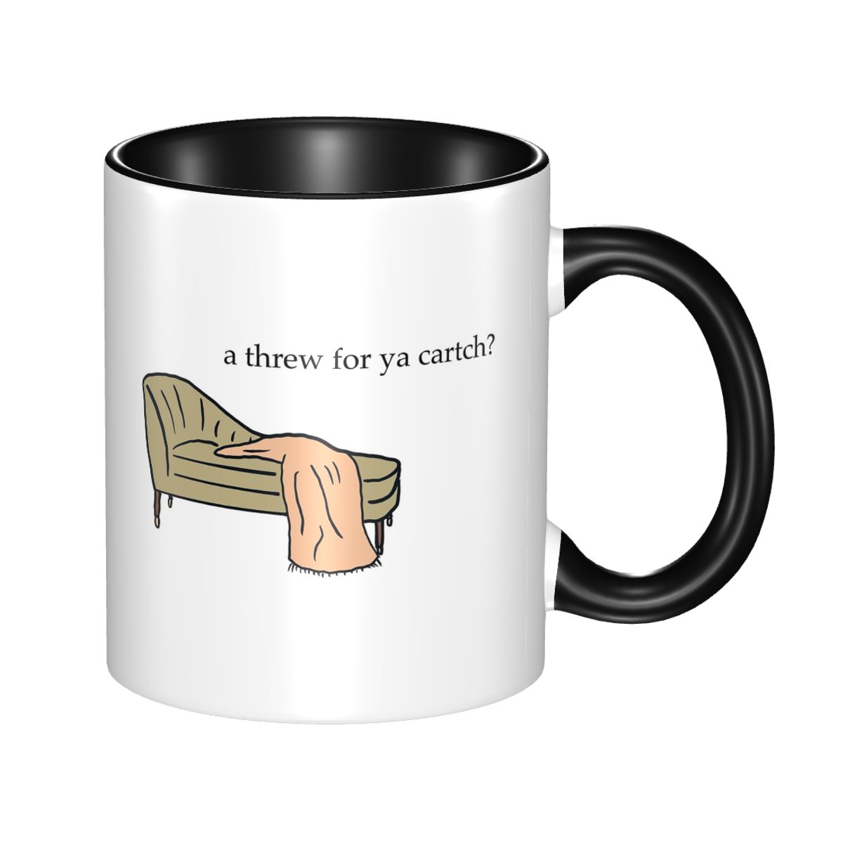 Coffee Ya Tea Ya - Tazas de café de cerámica divertidas