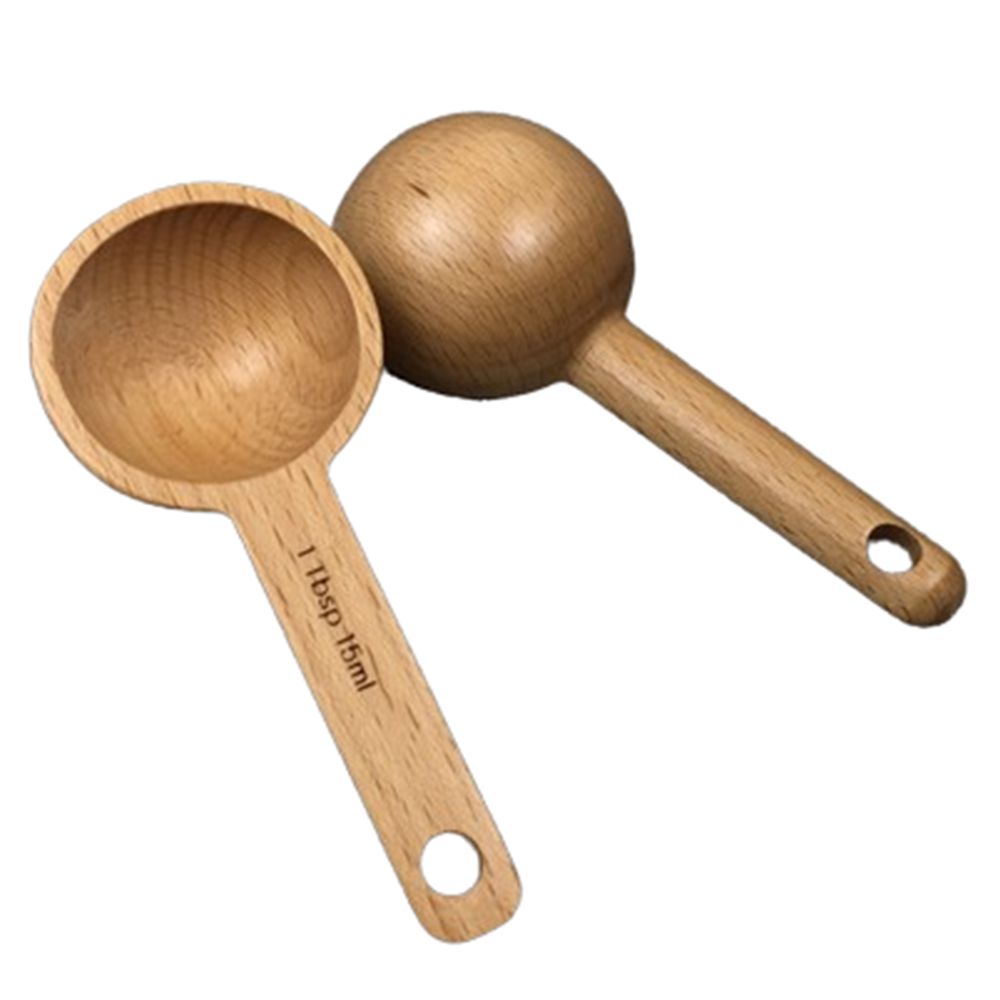 Coffee Tea Spoon - Cuchara Medidora Portátil de Madera de