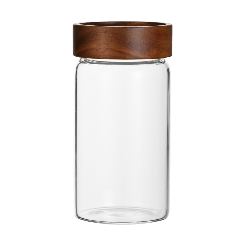 Coffee Tea Bean - Frasco de Vidrio Hermético con Tapa