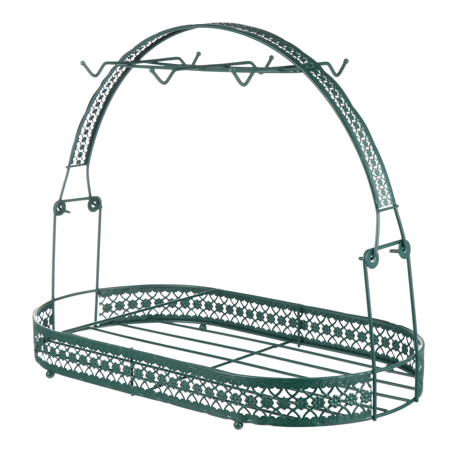 Coffee Tea Stand - Soporte de Hierro Forjado Artesanal para