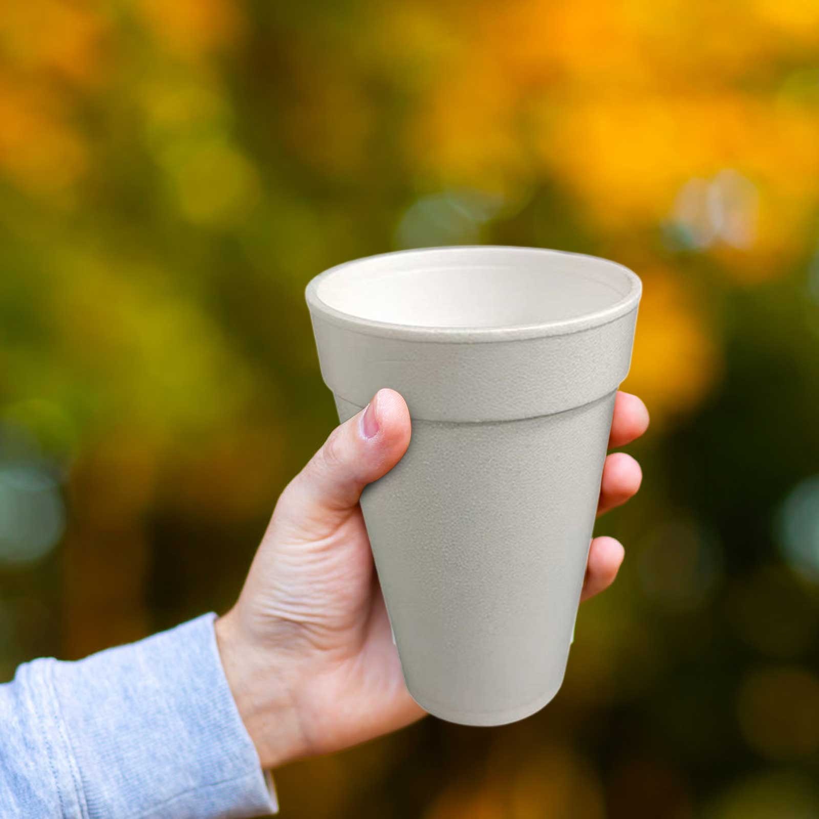 Coffee Tea And Company - Vaso de papel desechable blanco, 50