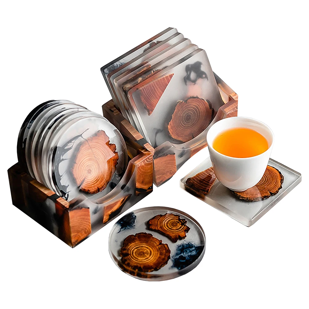 Coffee Tea Stand - Juego de 6 unidades de posavasos