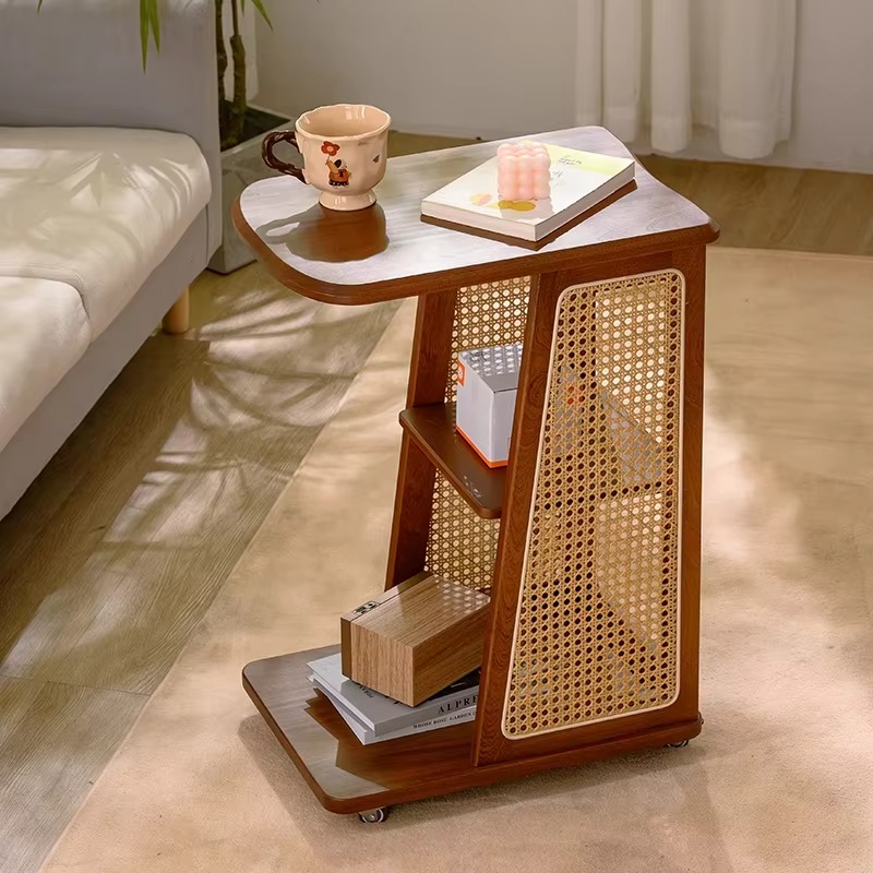 Mesa Auxiliar de Madera Maciza - Coffee Or Tea Please reseña y precio