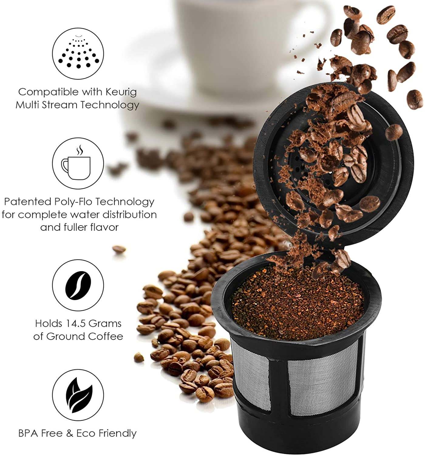Cápsulas de café reutilizables - Coffee Tea Spoon reseña y precio
