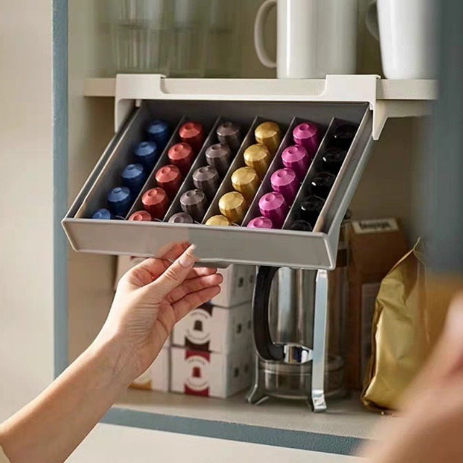 Soporte para cápsulas de café, - Coffee Tea Box reseña y precio