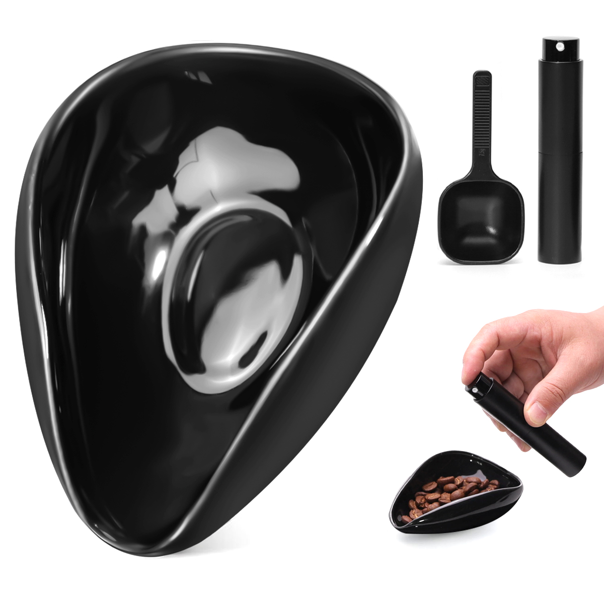 Juego de taza y cuchara dosifi - Coffee Or Tea Please reseña y precio