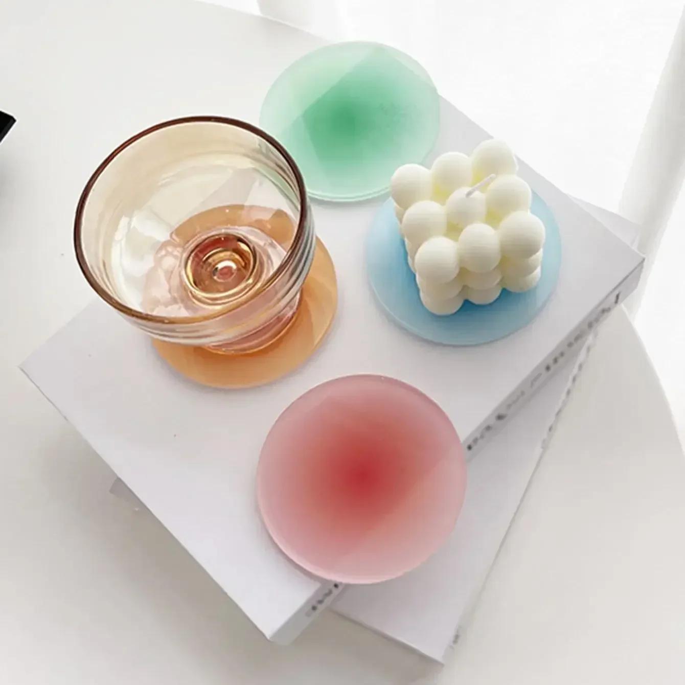 Posavasos con degradado de col - Coffee Or Tea Please reseña y precio