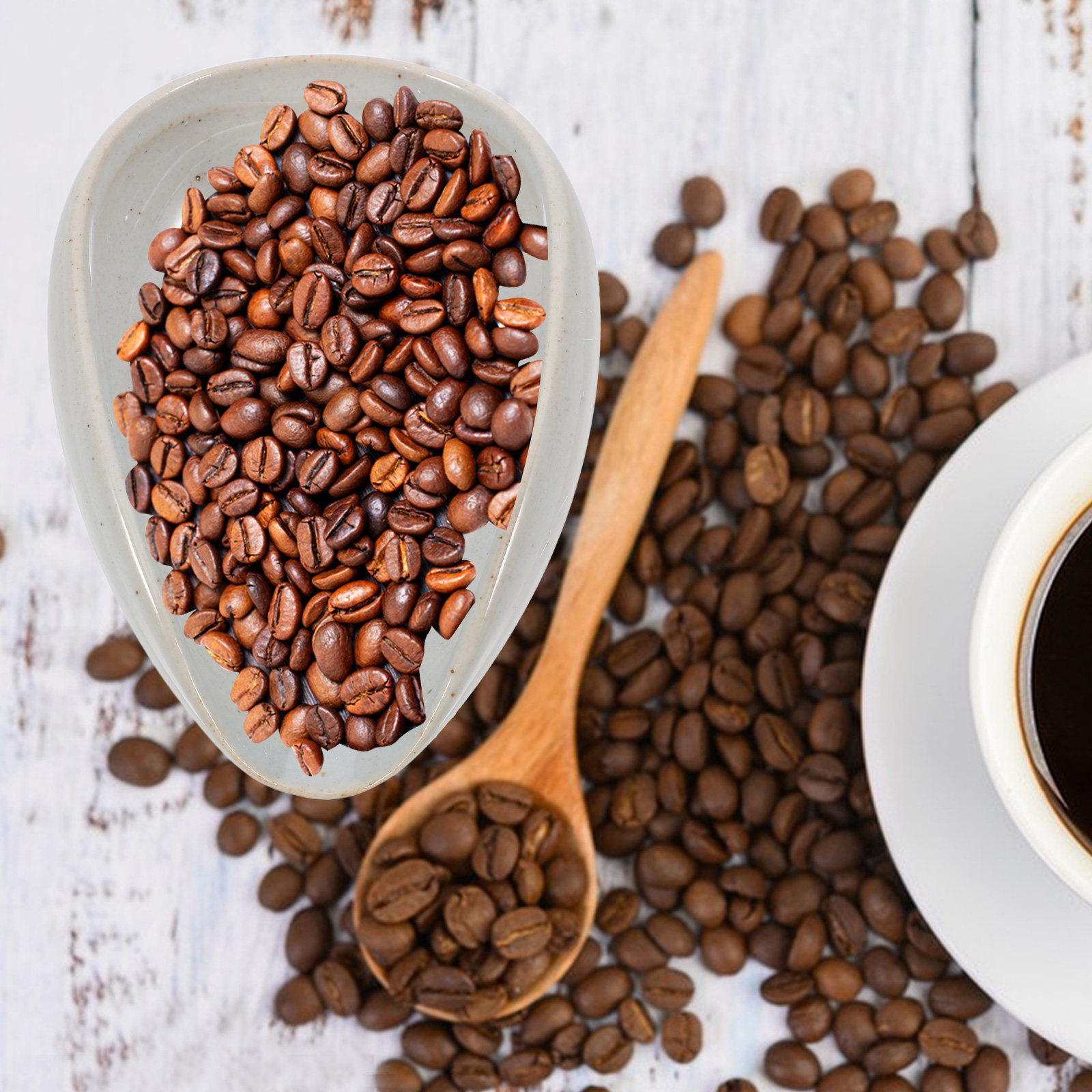Bandeja de cerámica para grano - Coffee Tea Bean reseña y precio