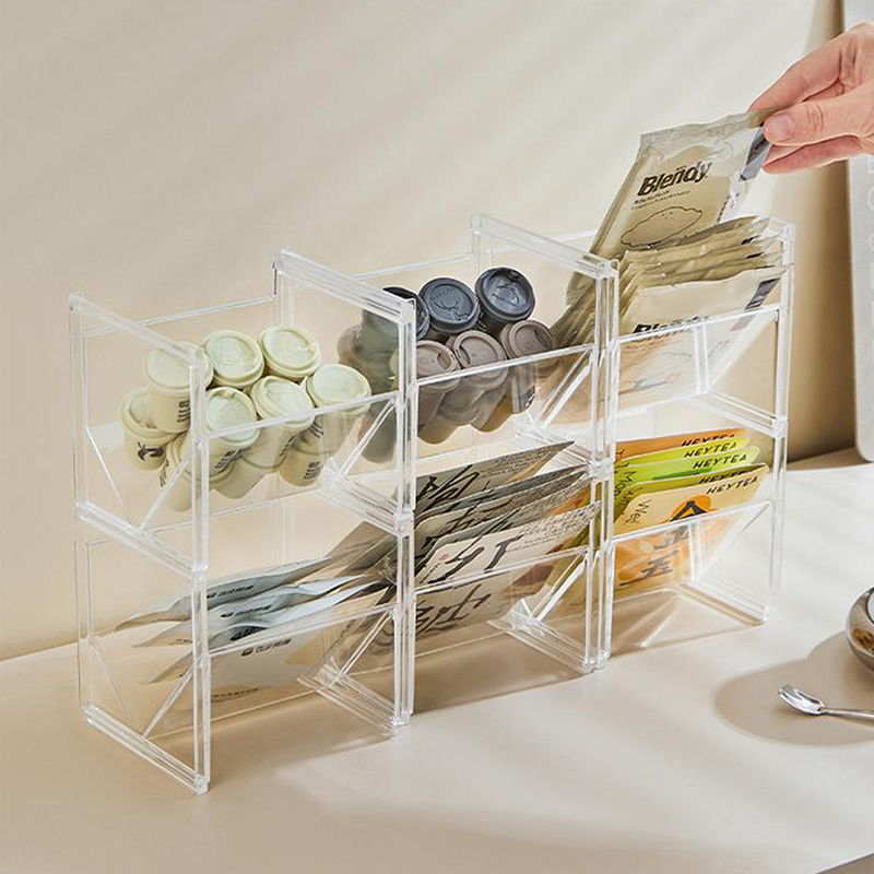 Organizador vertical apilable  - Coffee Tea Box reseña y precio