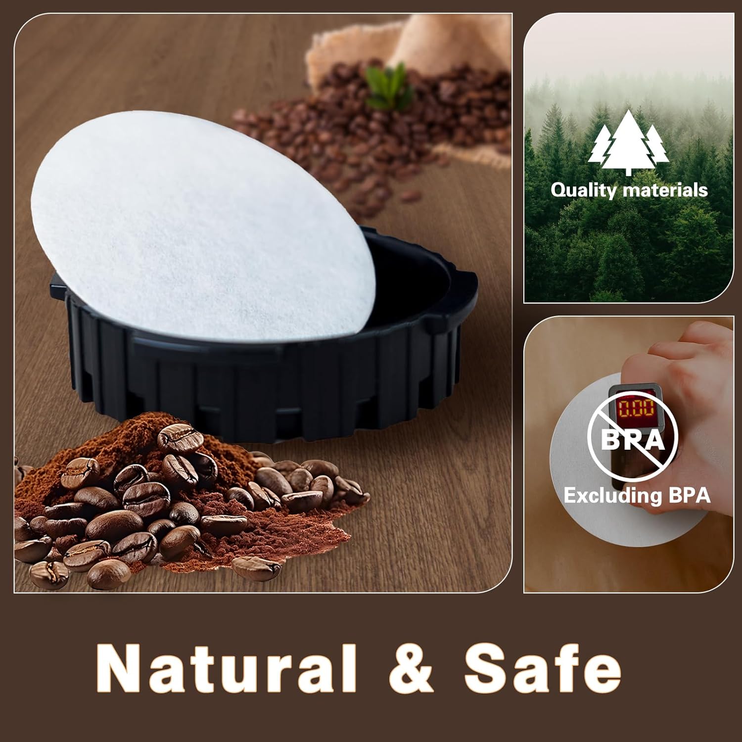 Filtros de café redondos, comp - Coffee Tea Chocolate reseña y precio
