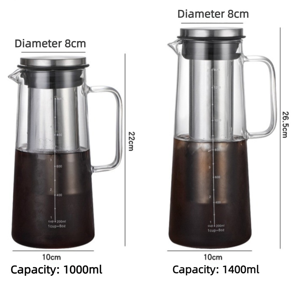 Jarra de Vidrio para Café Frío - Cold Brew Jar reseña y precio
