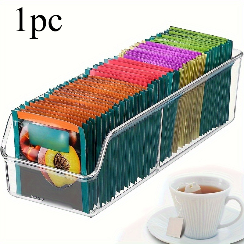Caja organizadora transparente - Coffee Tea Box reseña y precio