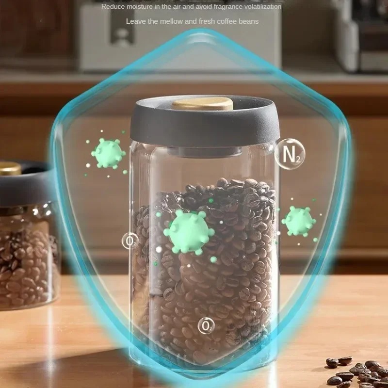 Tarro de café sellado al vacío - Coffee Tea Box reseña y precio