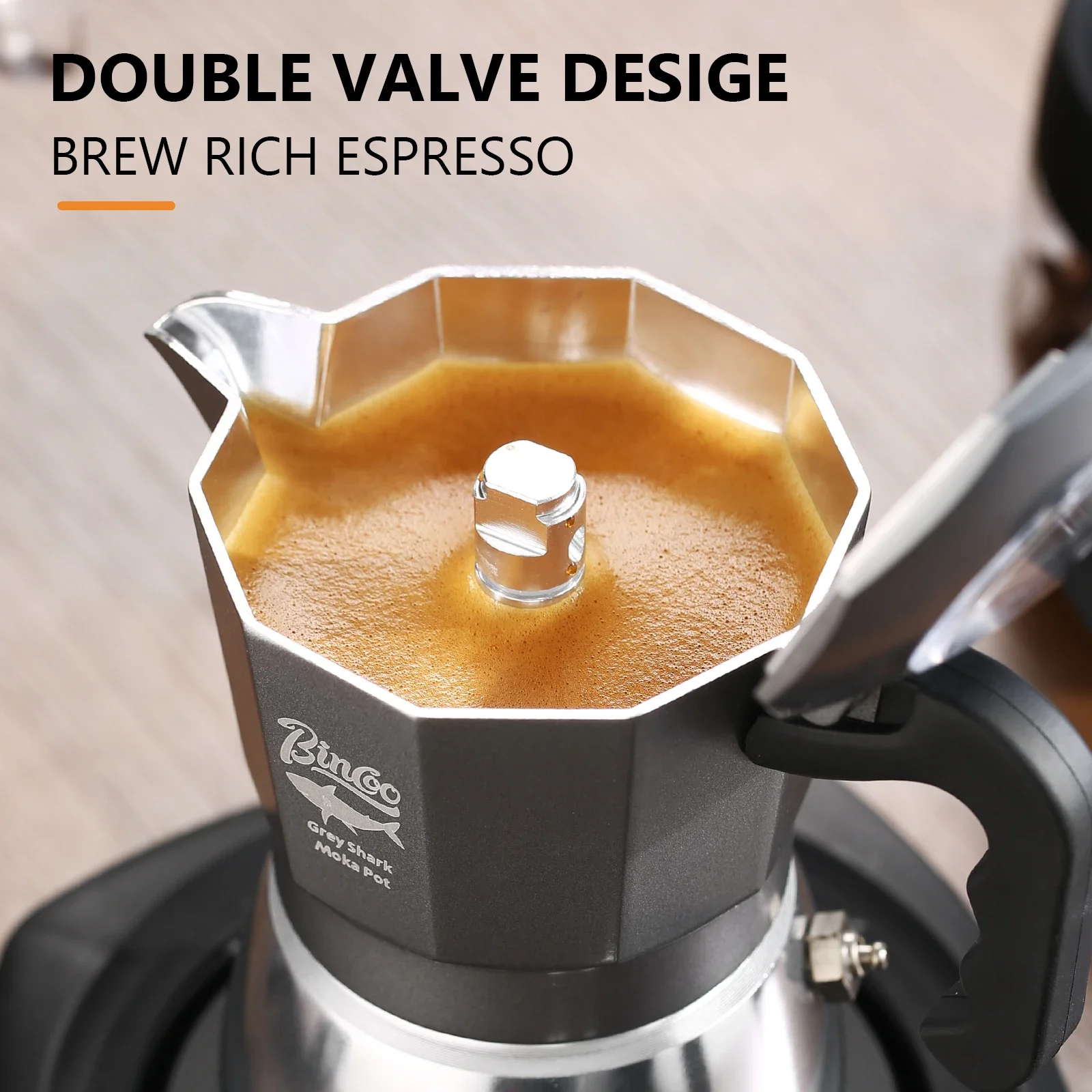 Cafetera Moka Bincoo de 2 Taza - Coffee Tea Chocolate reseña y precio