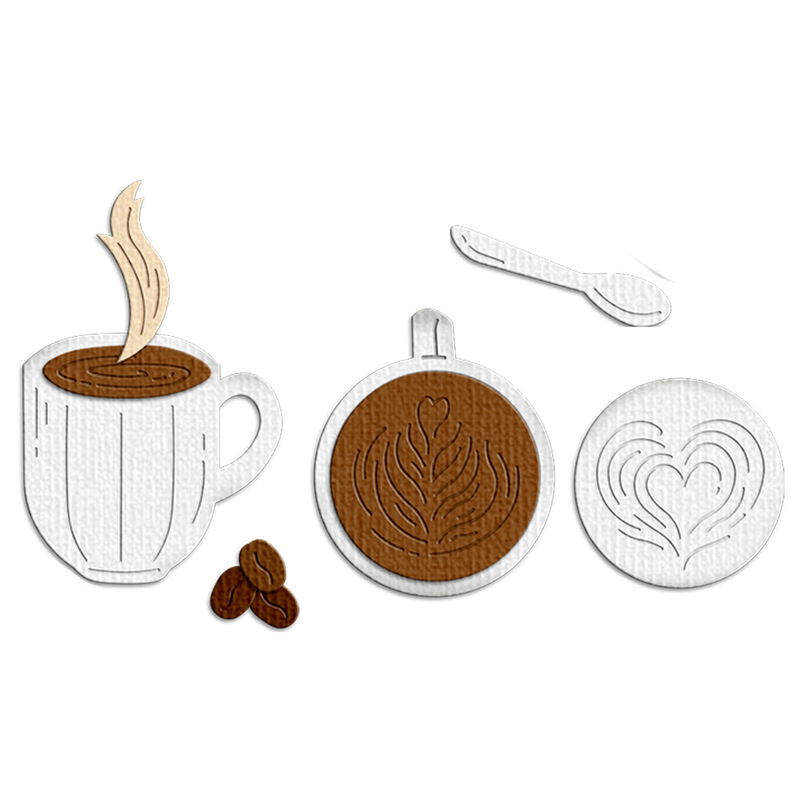 Troqueles de corte de metal y  - Coffee Stencil Art reseña y precio