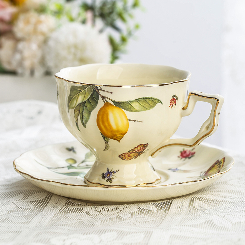 Juego de Té Estilo Campestre E - Lemon Tea Coffee reseña y precio