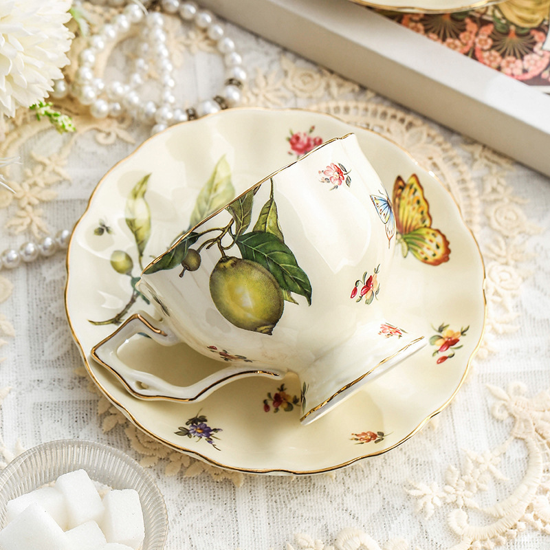 Juego de Té Estilo Campestre E - Lemon Tea Coffee reseña y precio