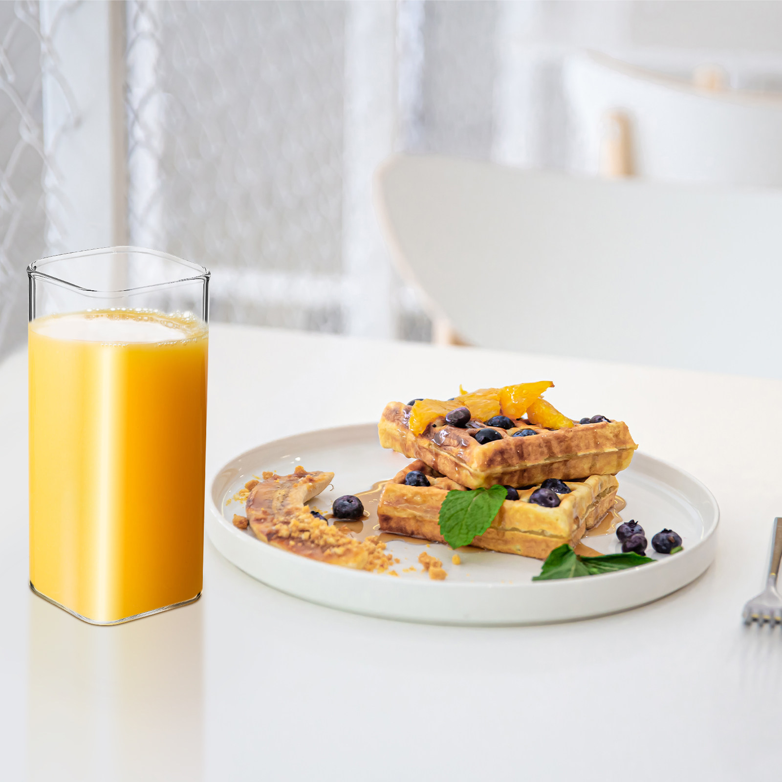 2 tazas elegantes de vidrio pa - Coffee Tea Uses reseña y precio