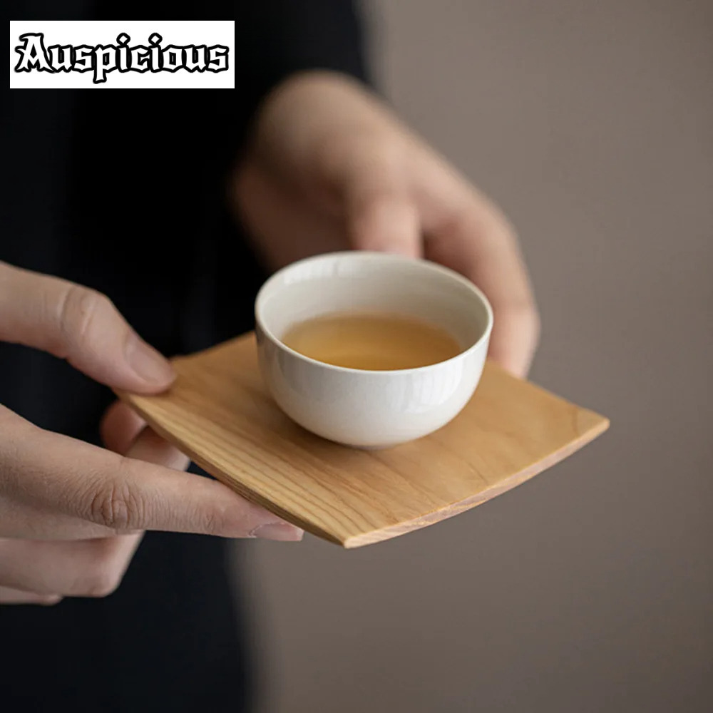 Posavasos Retro de madera maci - Coffee Tea Stand reseña y precio