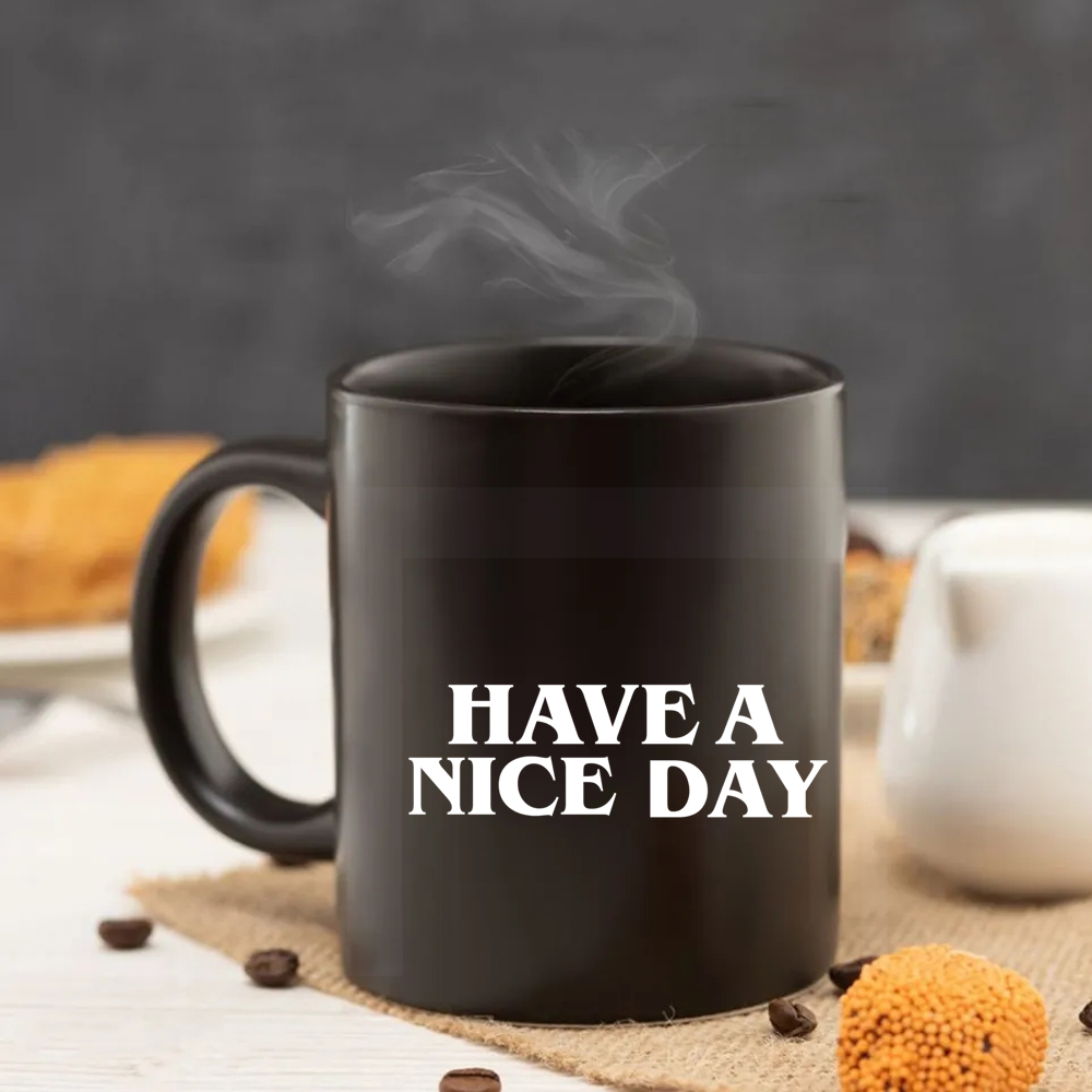 Tiene un buen día, taza divert - Coffee Tea And Company reseña y precio