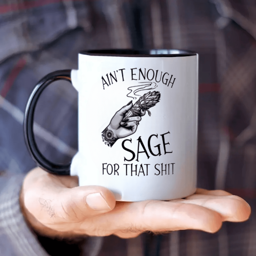 Taza de Cerámica Ain't Enough  - Coffee Or Tea Please reseña y precio