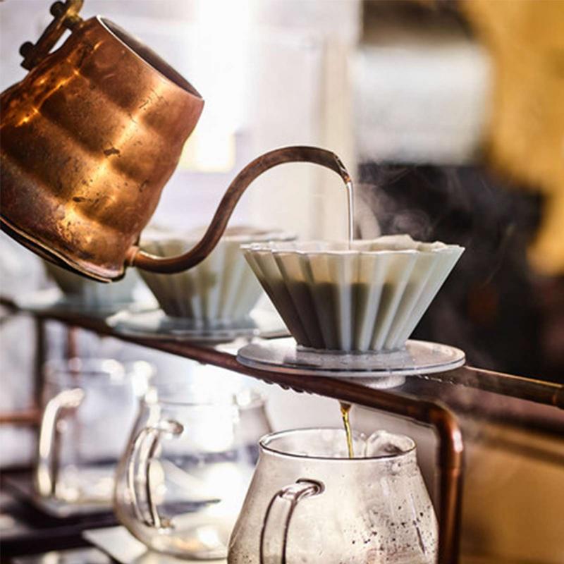 Soporte de resina transparente - Coffee Tea Stand reseña y precio