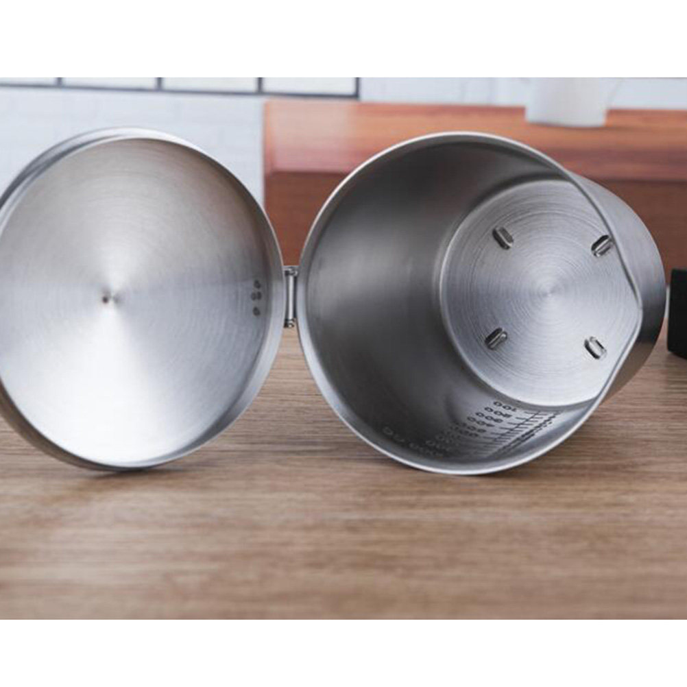 Taza Medidora de Acero Inoxida - Coffee Tea Uses reseña y precio