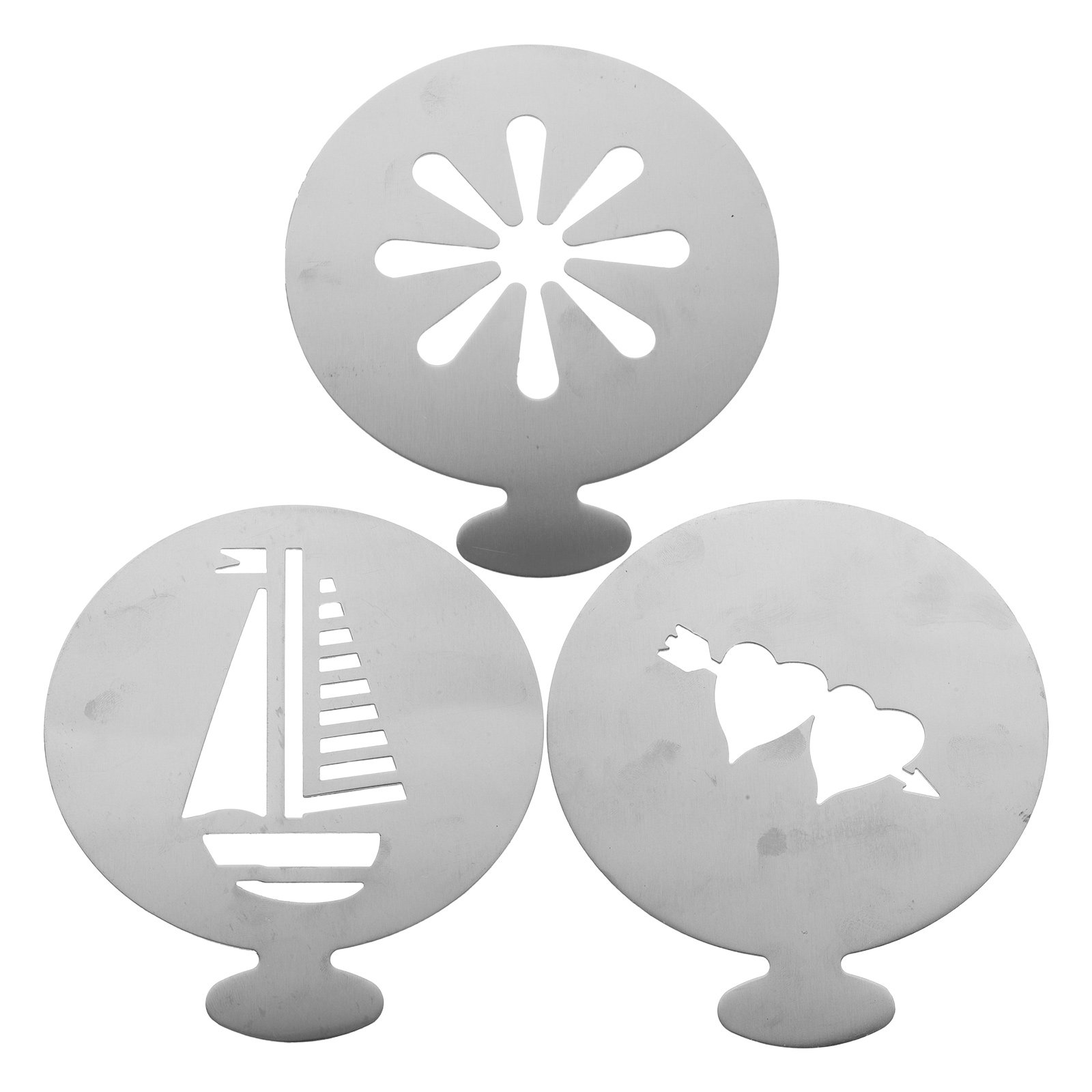 Plantillas de acero inoxidable - Coffee Stencil Art reseña y precio