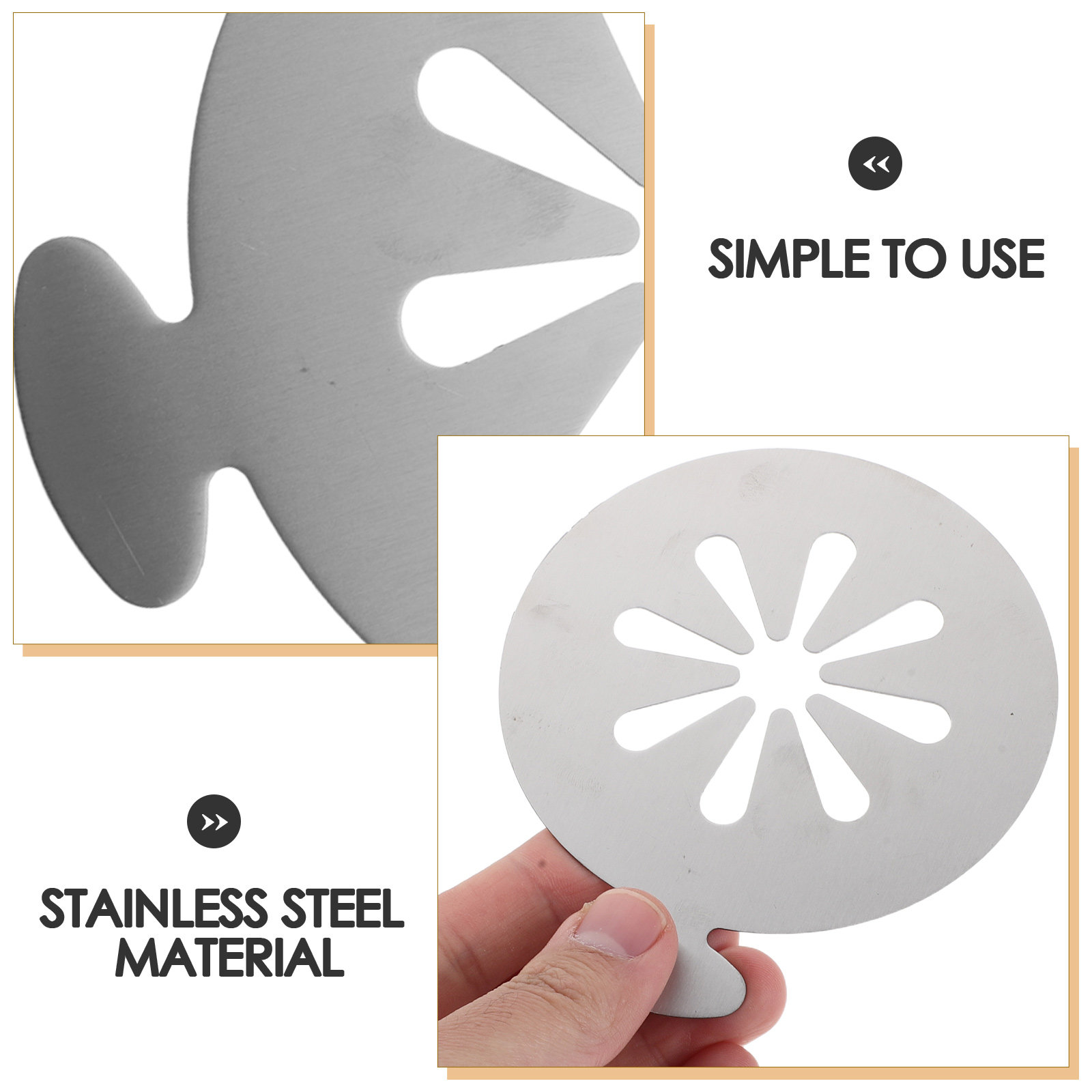 Plantillas de acero inoxidable - Coffee Stencil Art reseña y precio