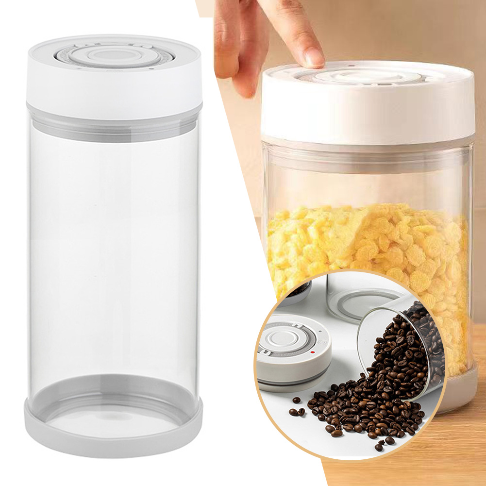 Tarro de vidrio a prueba de hu - Coffee Tea Bean reseña y precio