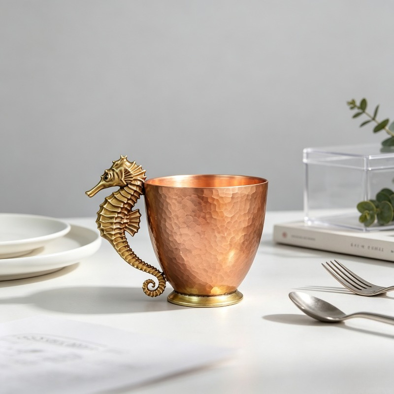 Taza de Café de Cobre Original - Coffee To Tea Meaning reseña y precio