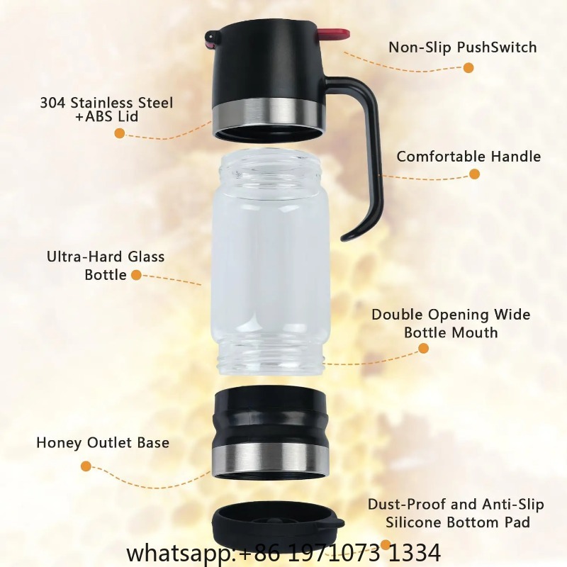 Dispensador de miel sin goteo  - Coffee Or Tea Please reseña y precio