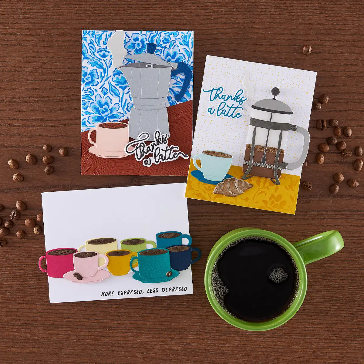 Troqueles de corte metálicos c - Coffee Stencil Art reseña y precio