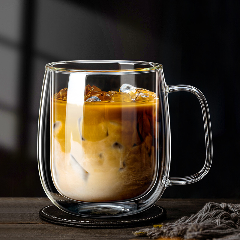 Taza de cristal de doble pared - Lemon Tea Coffee reseña y precio