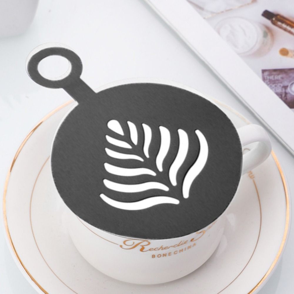 4 Moldes Reutilizables de Acer - Coffee Stencil Art reseña y precio