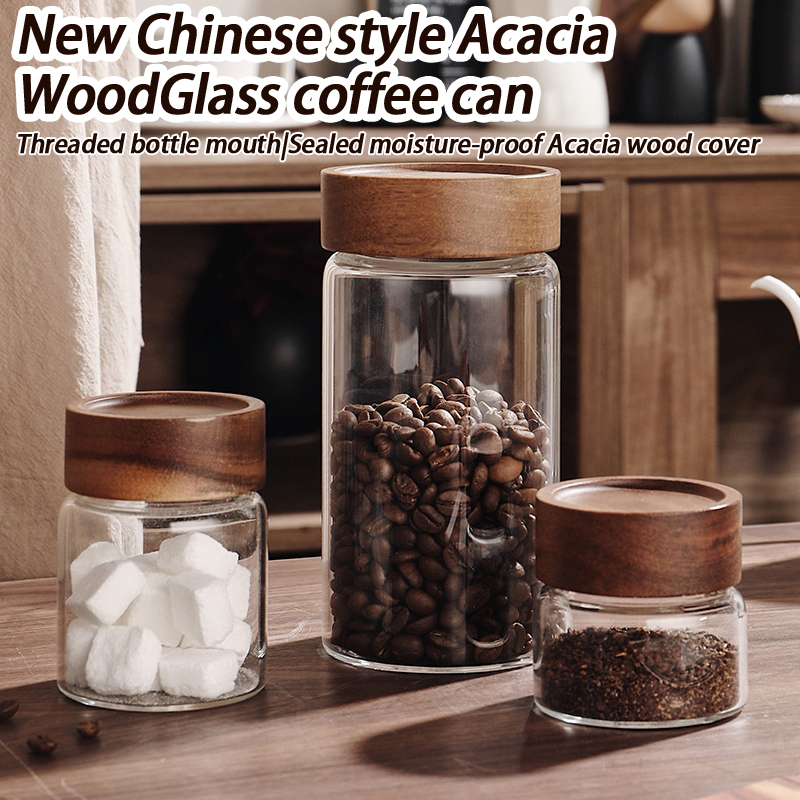 Frasco de Vidrio Hermético con - Coffee Tea Bean reseña y precio