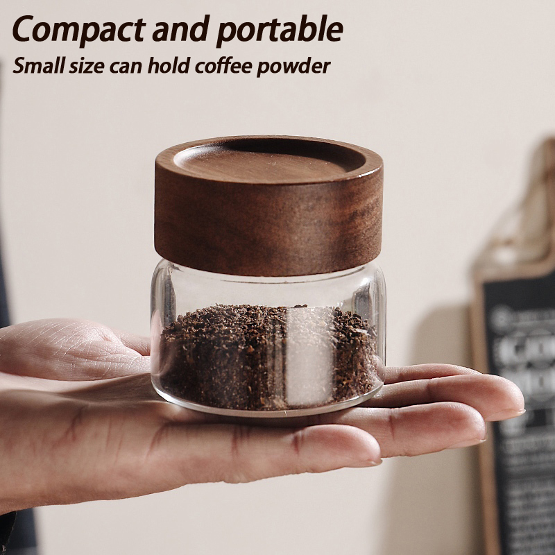 Frasco de Vidrio Hermético con - Coffee Tea Bean reseña y precio
