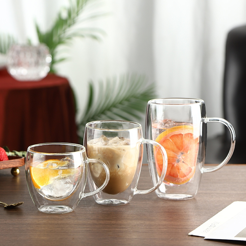 Taza de vidrio de borosilicato - Lemon Tea Coffee reseña y precio