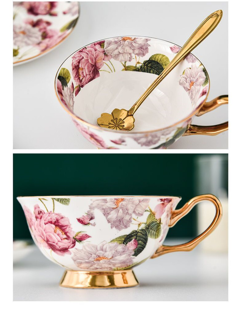 Juego de Taza y Platillo de Ca - Coffee Tea Spoon reseña y precio