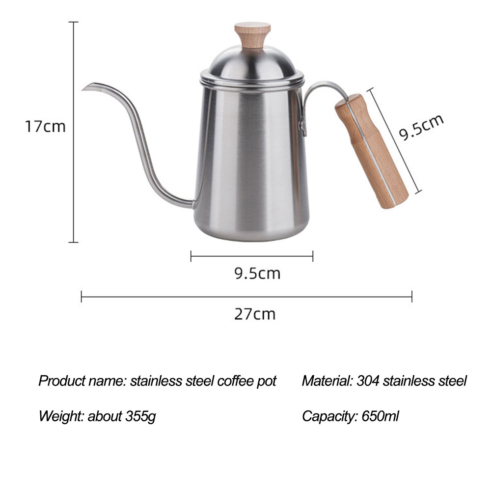 Hervidor de café con cuello de - Coffee Tea Bean reseña y precio