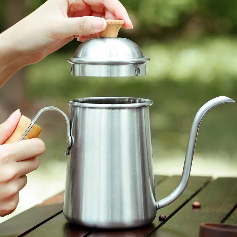 Hervidor de café con cuello de - Coffee Tea Bean reseña y precio