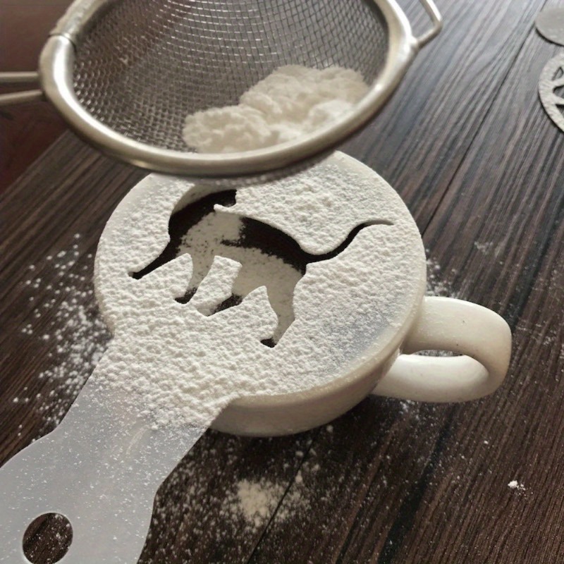 Juego de plantillas de arte La - Coffee Stencil Art reseña y precio