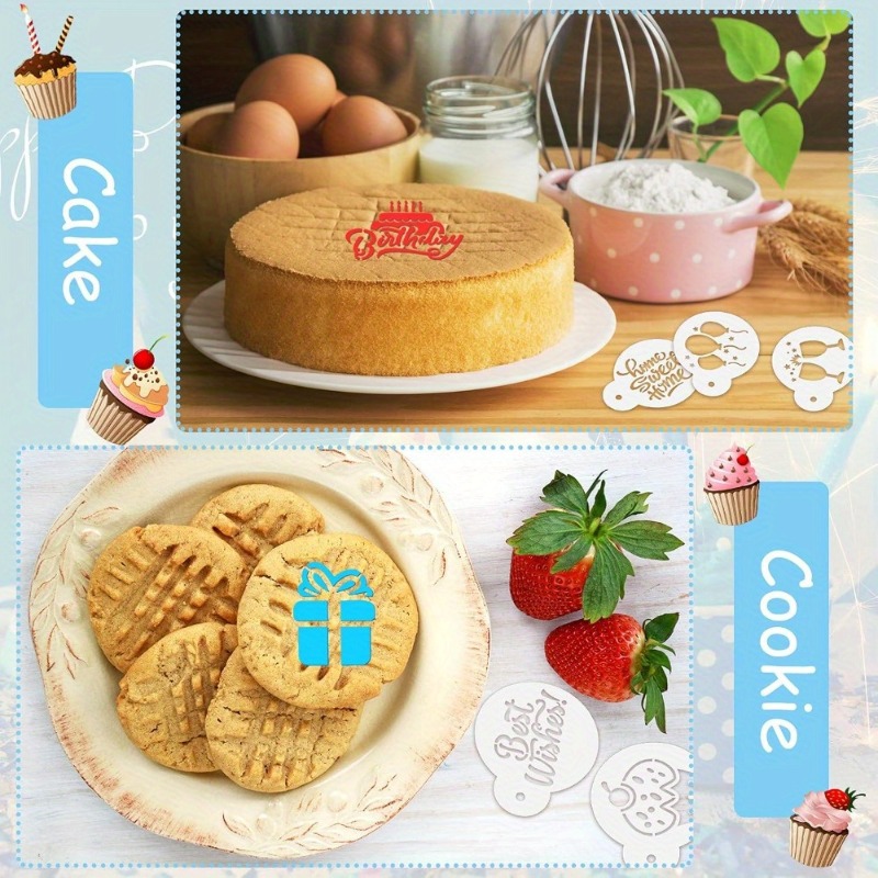 Juego de plantillas de arte La - Coffee Stencil Art reseña y precio