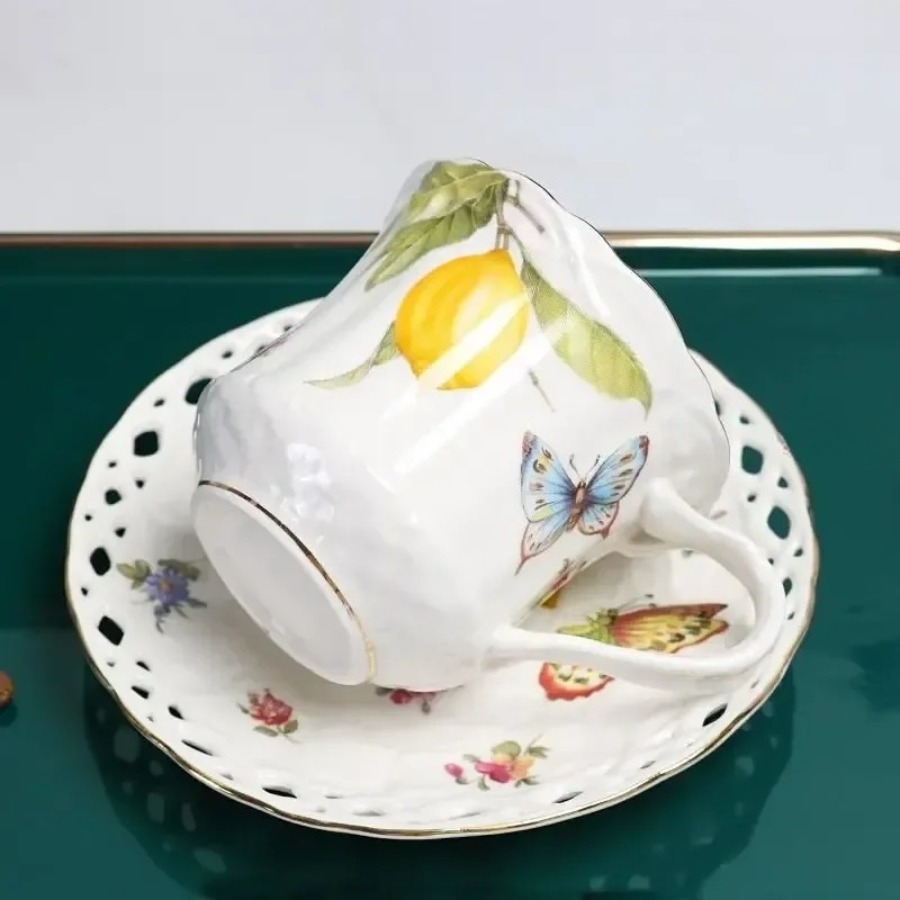 Juego de tazas de té de estilo - Lemon Tea Coffee reseña y precio